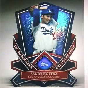 Sandy Koufax 2013 Topps Die Cut "Cut To The Chase"